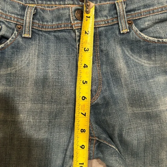 Citizens Of Humanity Ingrid Stretch Jeans Flared Blue Low Waist Womens Sz 31x30 - Picture 3 of 8